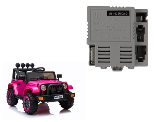 Centralka  JR-1625RXW-2 do pojazdu na akumulator BRD-7588