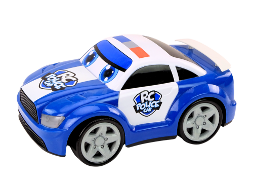 Autko Policyjne Kreskówkowe Zdalnie Sterowane Światła Dźwięki