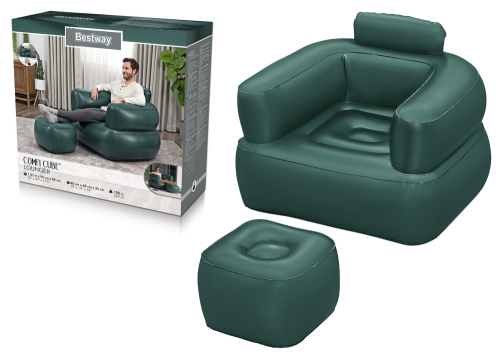 Dmuchany Fotel Ciemny  Bestway 75137