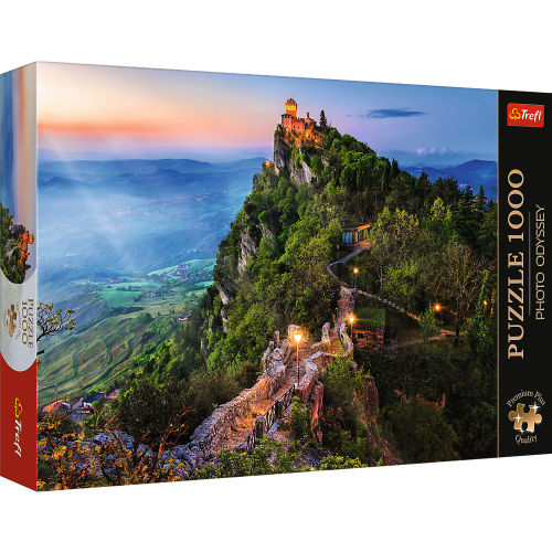 Puzzle - 1000 Premium Plus - Photo Odyssey: Wieża Cesta - San Marino - Trefl 10822
