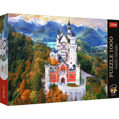 Puzzle - 1000 Premium Plus - Neuschwanstein Castle - Niemcy - Trefl 10813