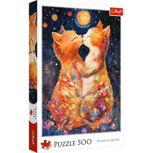 Puzzle - 500 - Pocałunek w Świetle księżyca - Trefl 37546