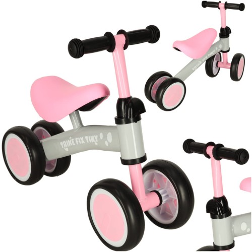 Rowerek biegowy Trike Fix Tiny rower jeździk 3w1 różowy