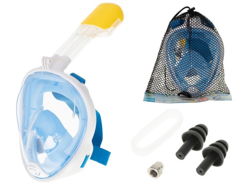 maska do snurkowania pełna składana  L/XL NIEBIESKA KX6130